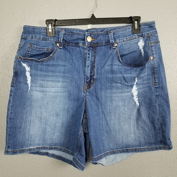 Melissa McCarthy Seven7 Pants - Melissa McCarthy Jean Shorts Girlfriend 18W